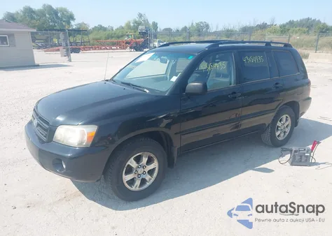 2006 Toyota Highlander V6 from USA, damaged, VIN JTEGP21A560124945